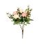 Picture of 31cm MINI ROSE BUSH PINK/CREAM