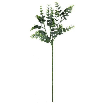 Picture of 69cm SPIKY EUCALYPTUS SPRAY DARK GREEN