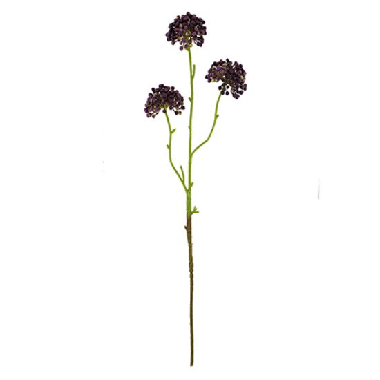 Picture of 60cm SOFT TOUCH SINGLE ALLIUM SPRAY PURPLE