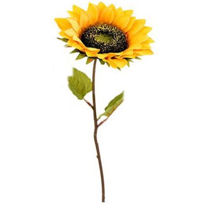 Picture of 43cm SINGLE SUNFLOWER YELLOW