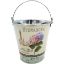 Picture of 13cm METAL POT WITH HANDLE - HYDRANGEA
