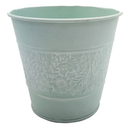 Picture of 13cm METAL POT PASTEL GREEN