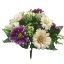 Picture of 39cm GERBERA AND BERRY BUSH PURPLE/IVORY