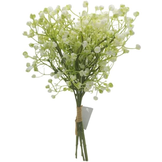 Picture of 34cm BABYS BREATH BUNDLE (6 STEMS) WHITE