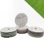 Picture of VELVET RIBBON WITH SEWN EDGE 10mm X 20metres SAGE GREEN