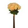 Picture of 37cm ROSE BUNDLE (11 STEMS) PEACH