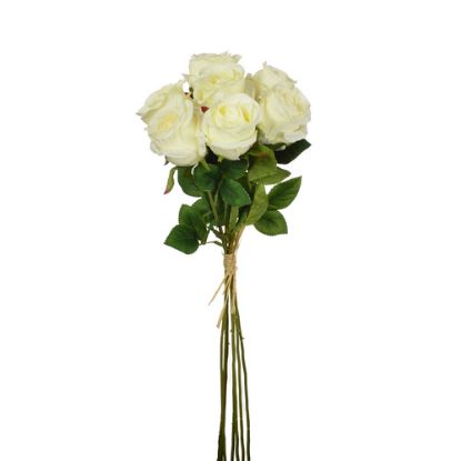 Picture of 54cm ROSEBUD BUNDLE (BUNDLE OF 7) IVORY