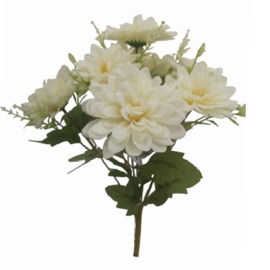 Picture of 40cm DAHLIA BUSH IVORY