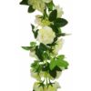 Picture of 165cm ROSE AND FOLIAGE GARLAND IVORY