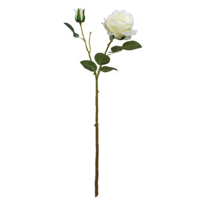 Picture of 50cm FRESH TOUCH ROSE SPRAY IVORY