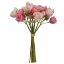 Picture of 30cm MINI ROSE AND ROSEBUD BUNDLE PINK/LIGHT PINK