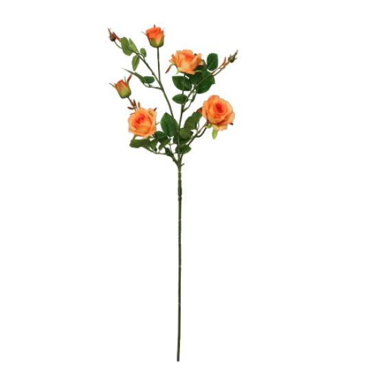 Picture of 72cm ROSE SPRAY ORANGE