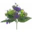 Picture of 24cm PLASTIC MIXED FOLIAGE BUSH PURPLE