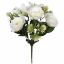 Picture of 32cm ROSE AND LILY MIXED BUSH IVORY