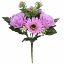 Picture of 33cm ROSE GERBERA AND SUCCULENT BUSH LILAC