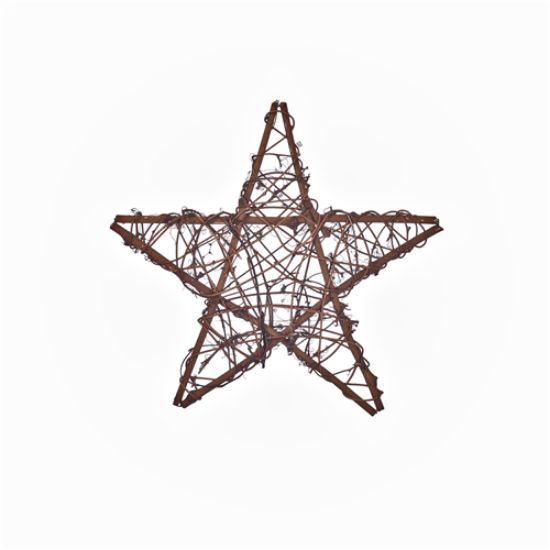Picture of 40cm GRAPEVINE STAR NATURAL