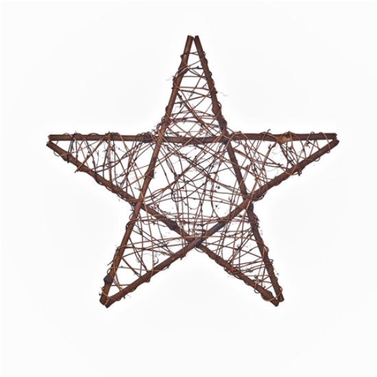 Picture of 50cm GRAPEVINE STAR NATURAL