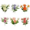 Picture of 31cm PEONY SPIKY MUM AND WILD LILY BUSH ASSORTED X 36pcs