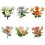 Picture of 31cm PEONY SPIKY MUM AND WILD LILY BUSH ASSORTED X 36pcs