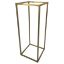 Picture of 80cm METAL RECTANGULAR STAND WITH 4 LEGS GOLD X 2pcs