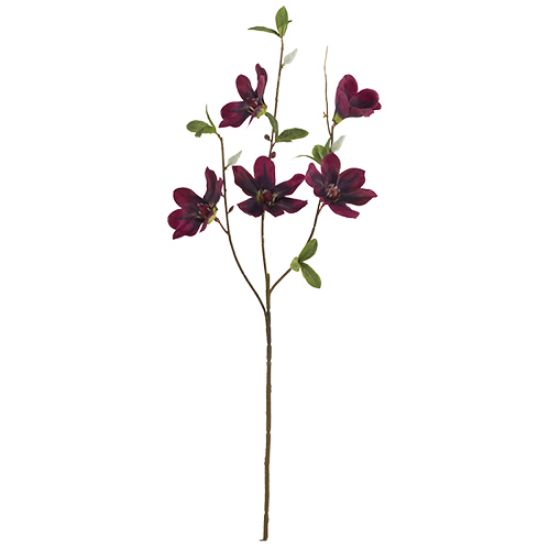 Picture of 64cm MAGNOLIA SPRAY DRY COLOUR BURGUNDY