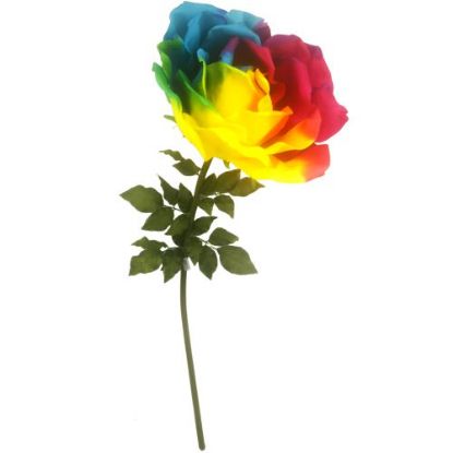 Picture of 170cm XXL GIANT SINGLE ROSE RAINBOW