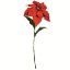 Picture of 66cm SINGLE POINSETTIA RED