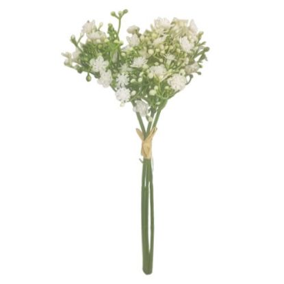 Picture of 29cm GYP BUNDLE (3 STEMS) WHITE X 48pcs