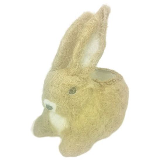 Picture of 22cm NATURAL RABBIT PLANTER