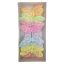 Picture of 10cm FEATHER BUTTERFLY ON 20cm WIRE ASSORTED PASTELS X 12pcs