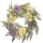 Picture of 22" (55cm) AUTUMN MIXED WREATH PURPLE/CREAM