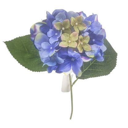 Picture of 33cm SINGLE HYDRANGEA BLUE