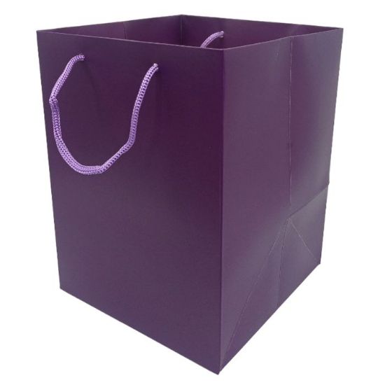 Picture of FLOWER BAG 190x190x250mm X 10pcs PURPLE