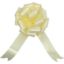 Picture of POLY RIBBON PULL BOWS 30mm X 30pcs CREAM