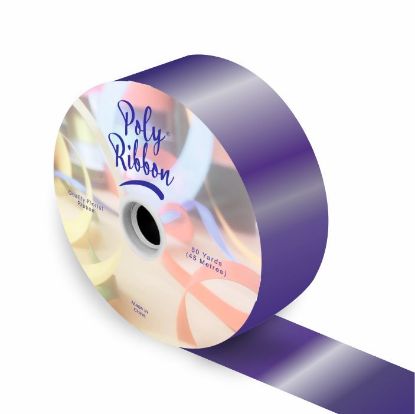 Picture of 50mm (2 INCH) POLY RIBBON X 100 YARDS PURPLE