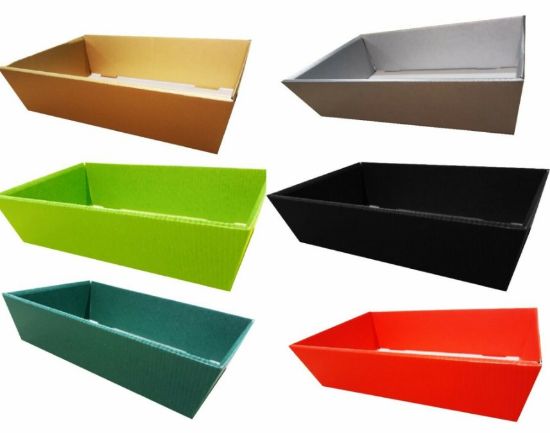 Picture of 40 X 26cm LARGE HAMPER TRAY PURPLE X 10pcs