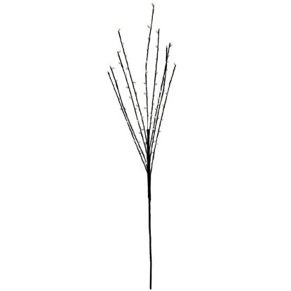 Picture of 70cm BERRY SPRAY BLACK WITH WHITE BEADS  X 24pcs