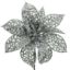 Picture of 12cm SINGLE POINSETTIA SILVER X 48pcs