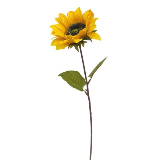 Picture of 44cm SINGLE SUNFLOWER YELLOW