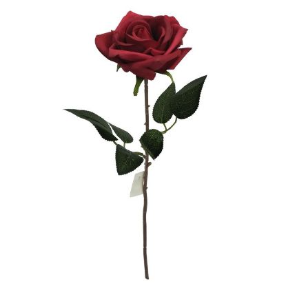 Picture of 40cm SINGLE DIAMOND ROSE RED