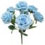 Picture of 43cm ROSE BUSH (7 HEADS) BLUE