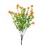 Picture of 35cm PLASTIC BLOSSOM BUSH ORANGE