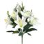 Picture of 38cm EASTER LILY BUSH (9 HEADS) IVORY