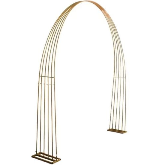 Picture of 240cm METAL ARCH FRAME WITH STAND WHITE
