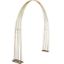 Picture of 240cm METAL ARCH FRAME WITH STAND WHITE