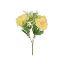 Picture of 30cm ROSE HYDRANGEA & BERRY BUSH YELLOW/PINK