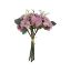 Picture of 35cm ROSE & HYDRANGEA BUNDLE LILAC