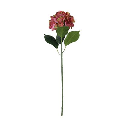 Picture of 68cm GIANT PREMIUM HYDRANGEA DARK PINK/GREEN