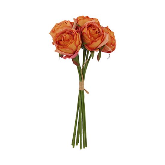 Picture of 30cm ROSE BUNDLE (BUNDLE OF 7) ORANGE