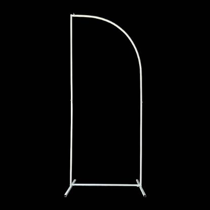 Picture of 178cm METAL FRAME WITH STAND WHITE